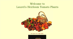 Desktop Screenshot of heirloomtomatoplants.com